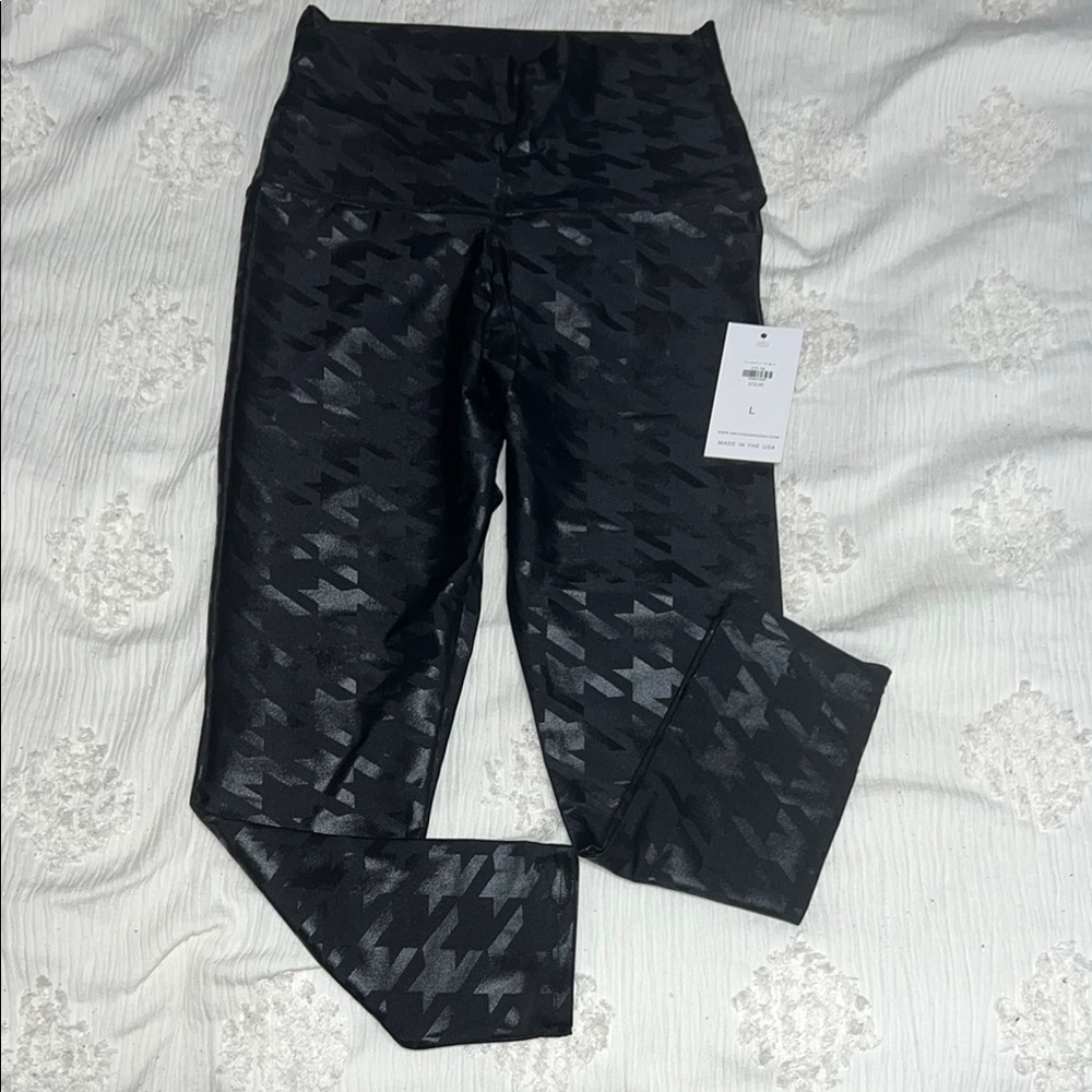EMILY HSU Stylish Black Leggings